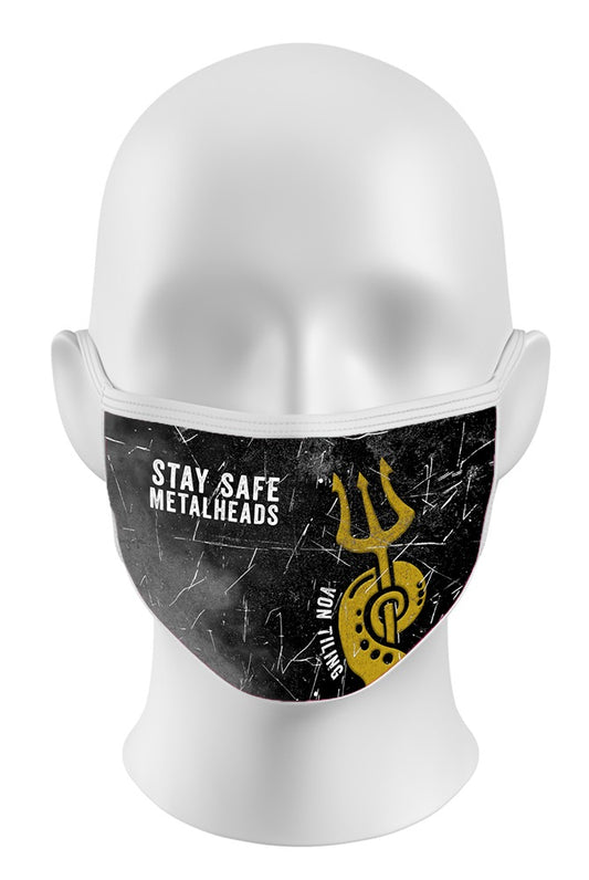 Gesichtsmaske „Stay Safe Metalheads“