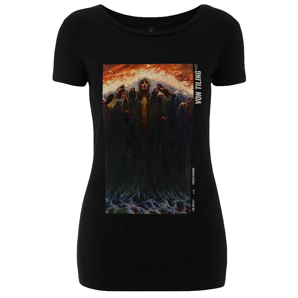 Die Welle (Carlos Schwabe) (Shirt)